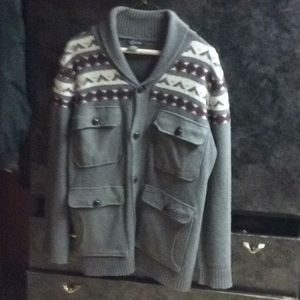 Grey Matter Concepts 5 Button Cardigan Size 2XL